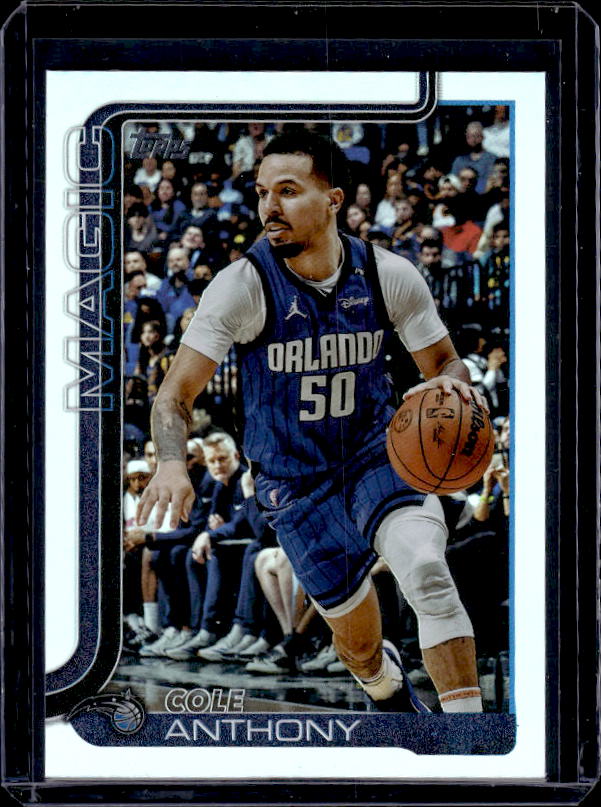 2025-26 Topps #91 Cole Anthony Holo Foil