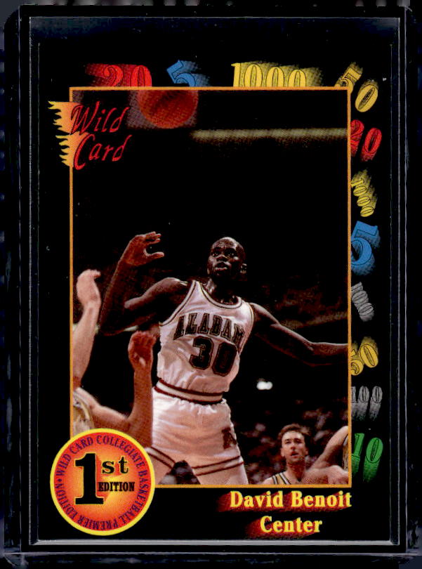 1991-92 Wild Card #12 David Benoit