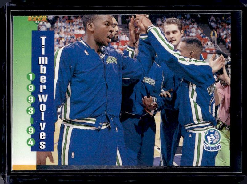 1993-94 Upper Deck #225 Minnesota Timberwolves