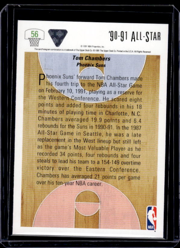 1991-92 Upper Deck #56 Tom Chambers