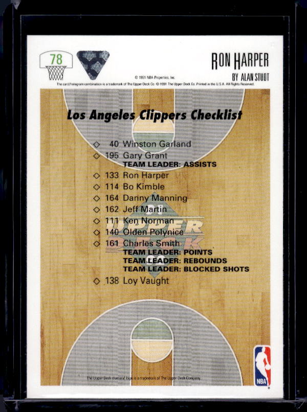 1991-92 Upper Deck #78 Ron Harper