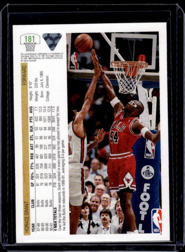1991-92 Upper Deck #181 Horace Grant