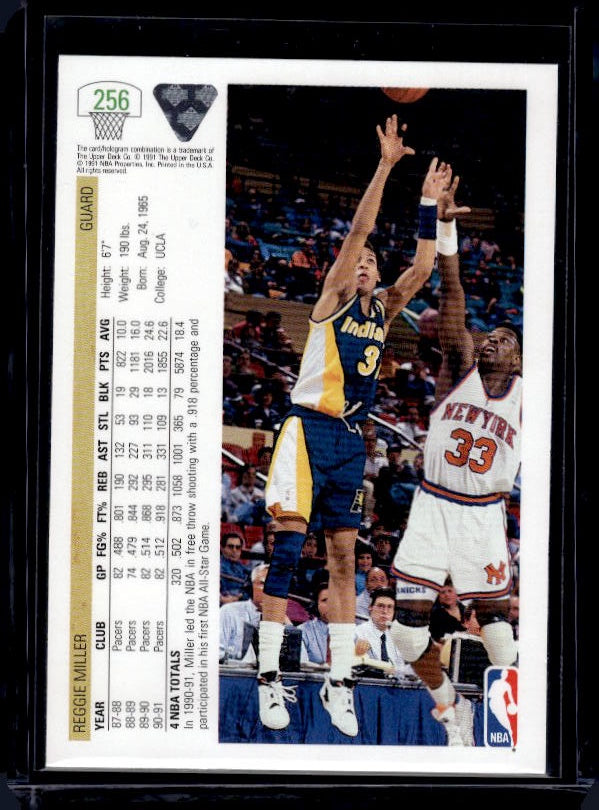 1991-92 Upper Deck #256 Reggie Miller