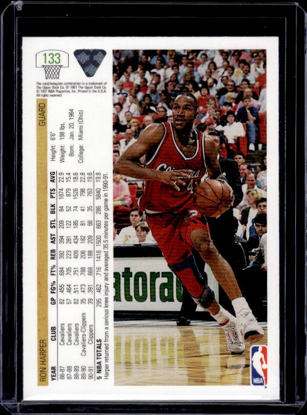 1991-92 Upper Deck #133 Ron Harper