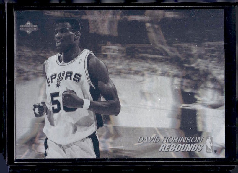 1991-92 Upper Deck #AW6 David Robinson Award Winner Holograms