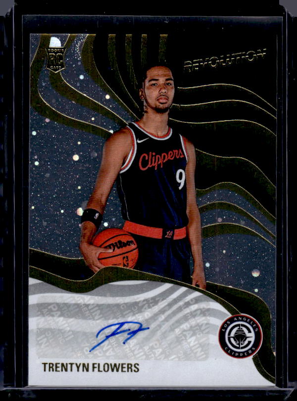 2024-25 Panini Revolution #RS-TYN Trentyn Flowers Revolution Signatures 13/35