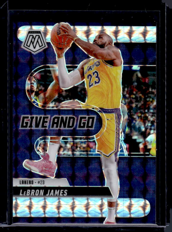 2024-25 Panini Mosaic #1 LeBron James Give and Go Mosaic