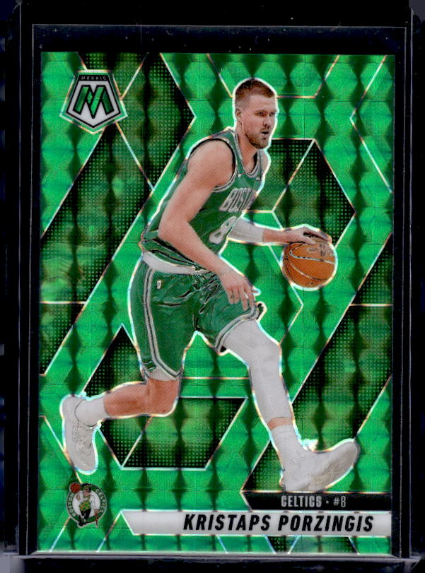 2024-25 Panini Mosaic #69 Kristaps Porzingis Green Mosaic