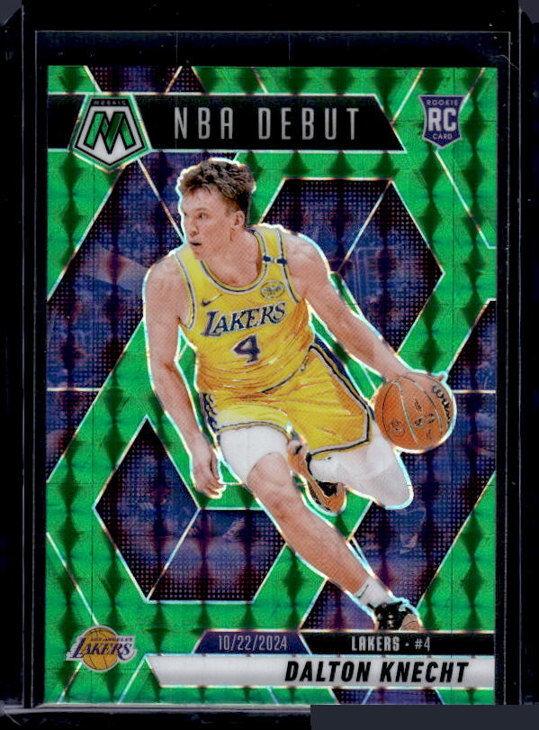 2024-25 Panini Mosaic #264 Dalton Knecht Green Mosaic