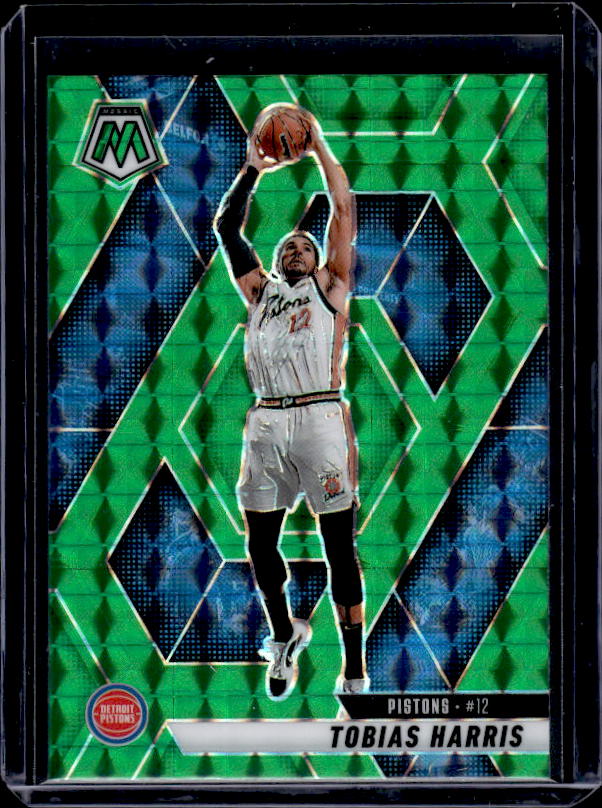 2024-25 Panini Mosaic #174 Tobias Harris Green Mosaic