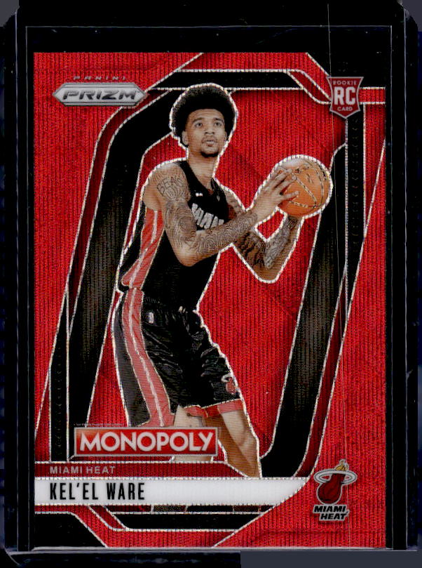 2024-25 Panini Prizm Monopoly #30 Kel'el Ware Red Prizms