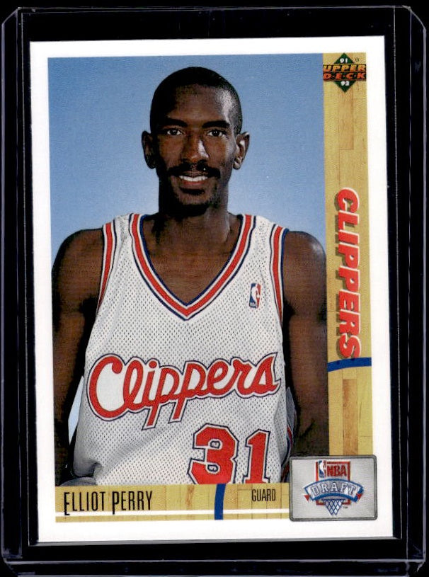 1991-92 Upper Deck #18b Elliot Perry