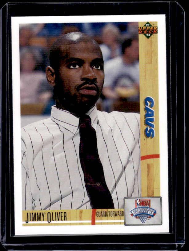1991-92 Upper Deck #19b Jimmy Oliver