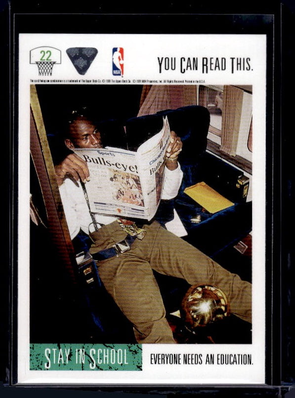 1991-92 Upper Deck #22 If You Can Read This...