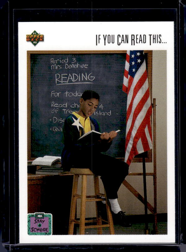 1991-92 Upper Deck #22 If You Can Read This...