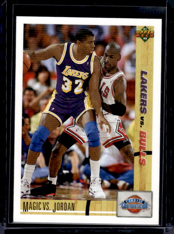1991-92 Upper Deck #34 Magic vs. Jordan