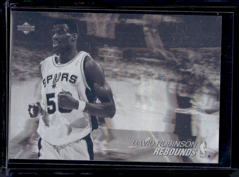 1991-92 Upper Deck #AW6 David Robinson Award Winner Holograms