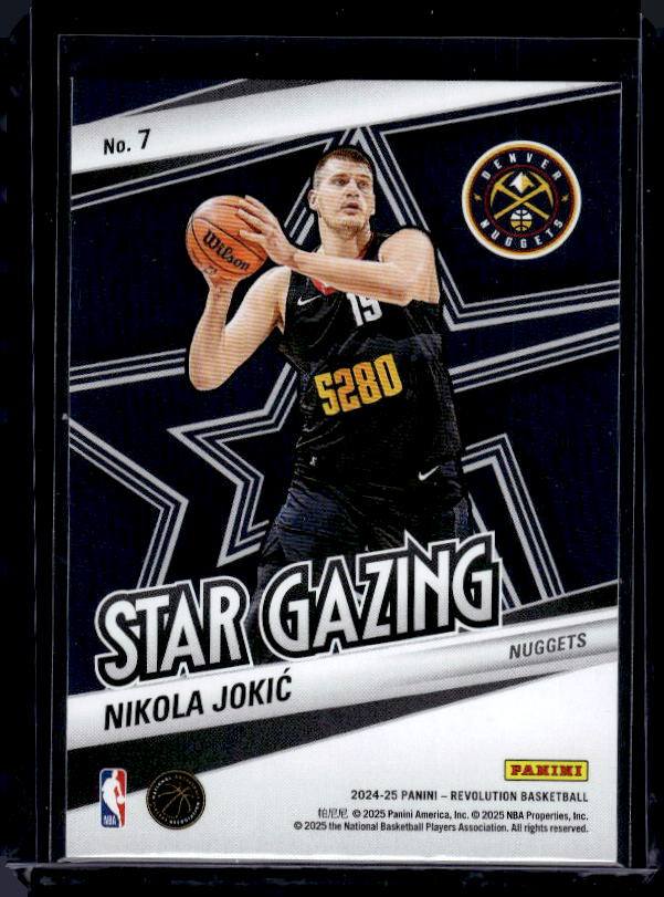 2024-25 Panini Revolution #7 Nikola Jokic Star Gazing