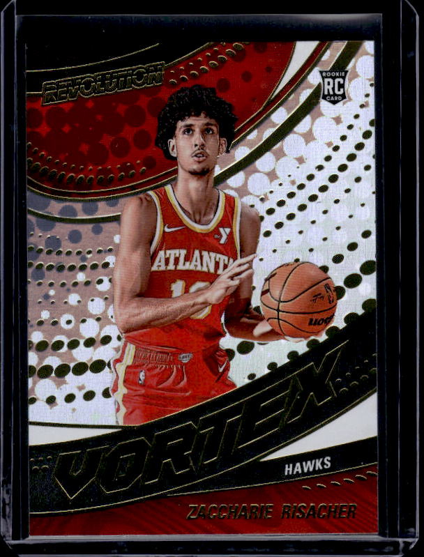 2024-25 Panini Revolution #8 Zaccharie Risacher Vortex