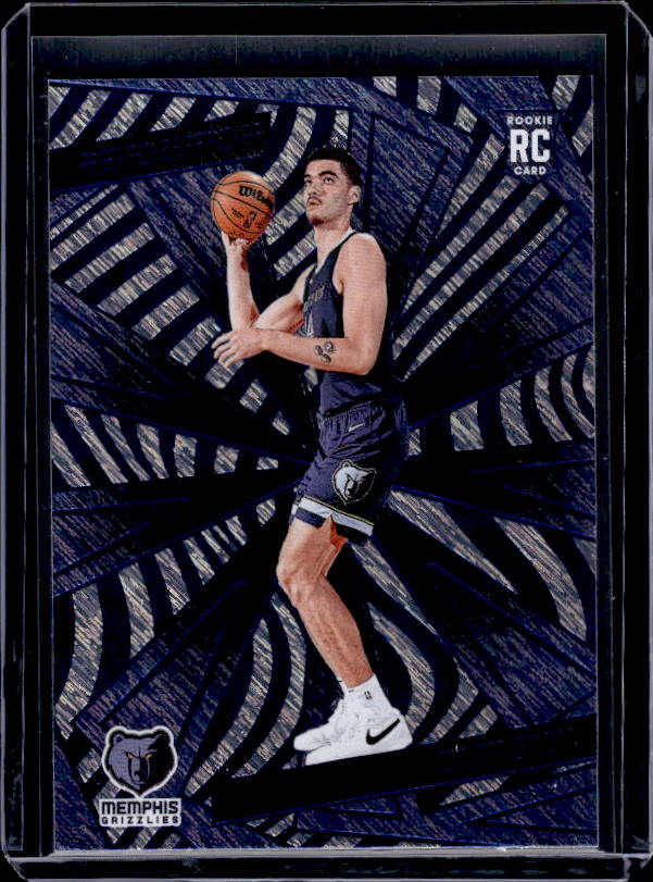 2024-25 Panini Revolution #134 Zach Edey Blue Storm