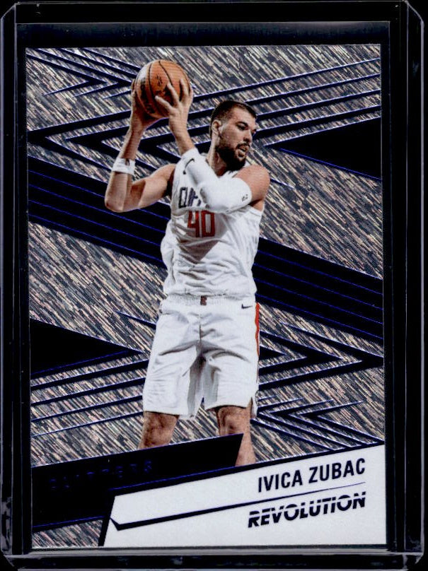 2024-25 Panini Revolution #61 Ivica Zubac Blue Storm