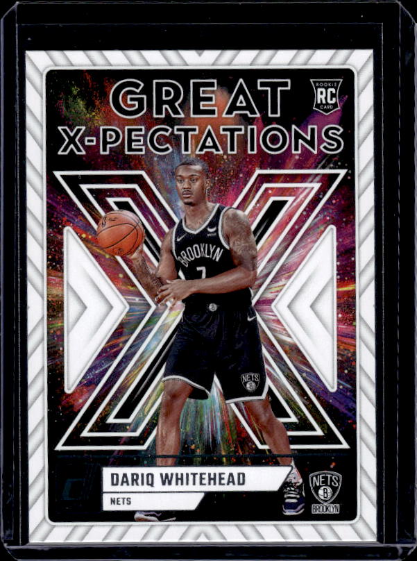2023-24 Donruss #19 Dariq Whitehead Great X-Pectations
