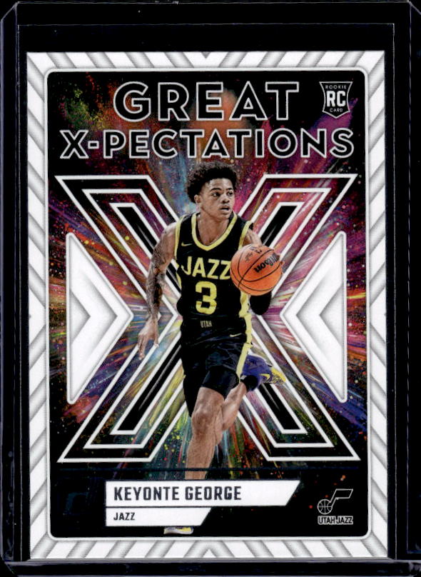 2023-24 Donruss #17 Keyonte George Great X-Pectations