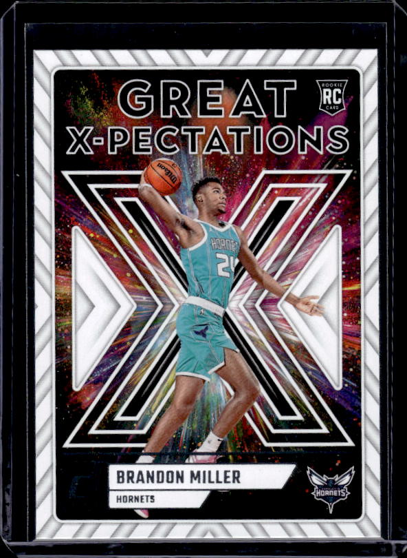 2023-24 Donruss #2 Brandon Miller Great X-Pectations