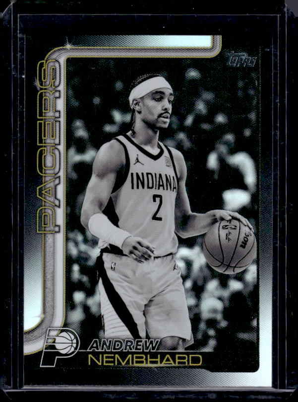 2025-26 Topps #52 Andrew Nembhard Blackout