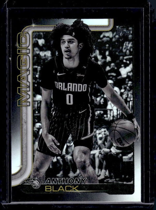 2025-26 Topps #89 Anthony Black Blackout