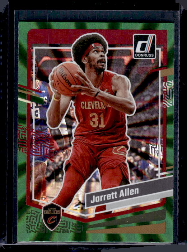 2023-24 Donruss #186 Jarrett Allen Green Laser Holo