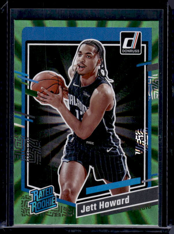 2023-24 Donruss #212 Jett Howard Green Laser Holo