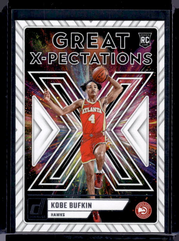 2023-24 Donruss #21 Kobe Bufkin Great X-Pectations