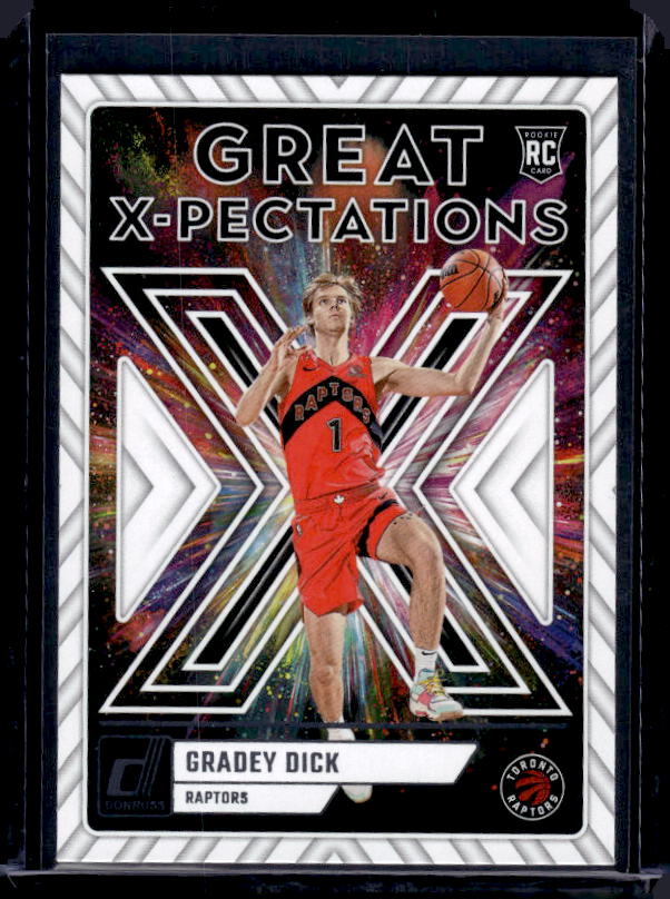 2023-24 Donruss #4 Gradey Dick Great X-Pectations
