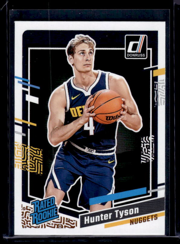 2023-24 Donruss #201 Hunter Tyson
