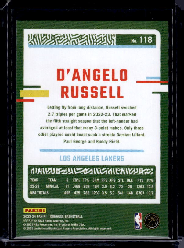 2023-24 Donruss #118 D'Angelo Russell