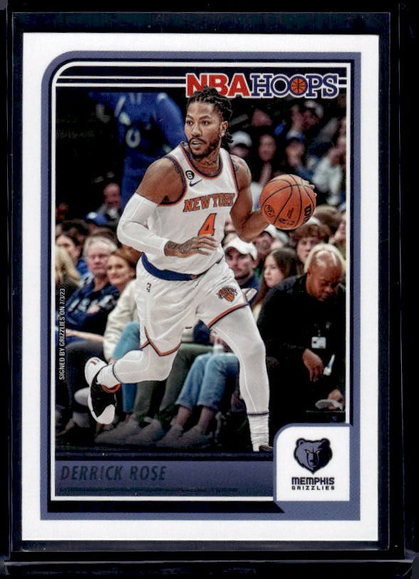 2023-24 Hoops #120 Derrick Rose