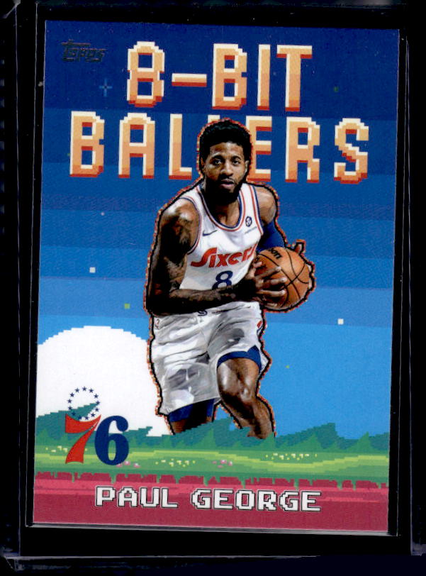 2025-26 Topps #8B-7 Paul George 8-Bit Ballers