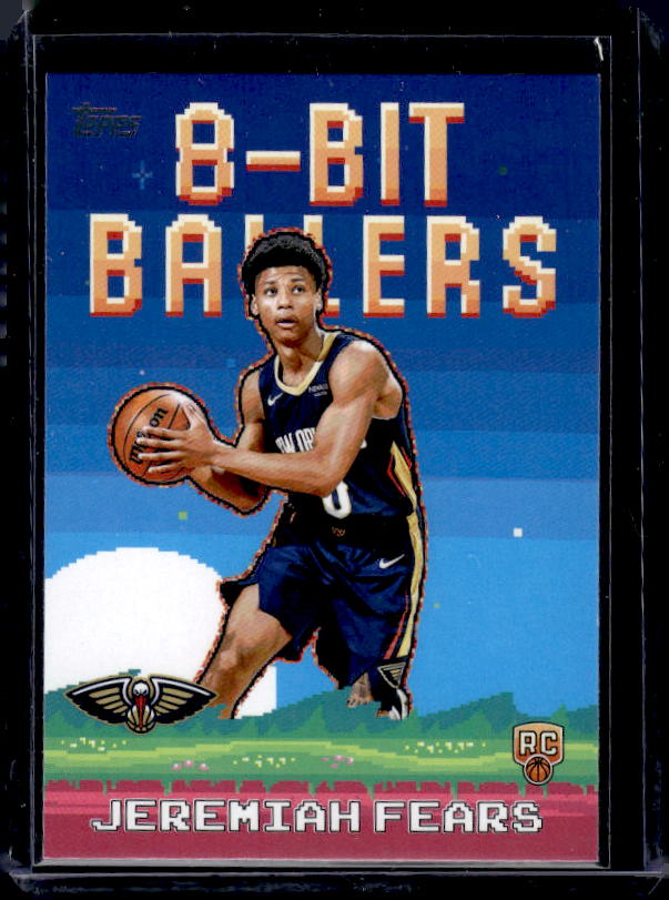 2025-26 Topps #8B-37 Jeremiah Fears 8-Bit Ballers
