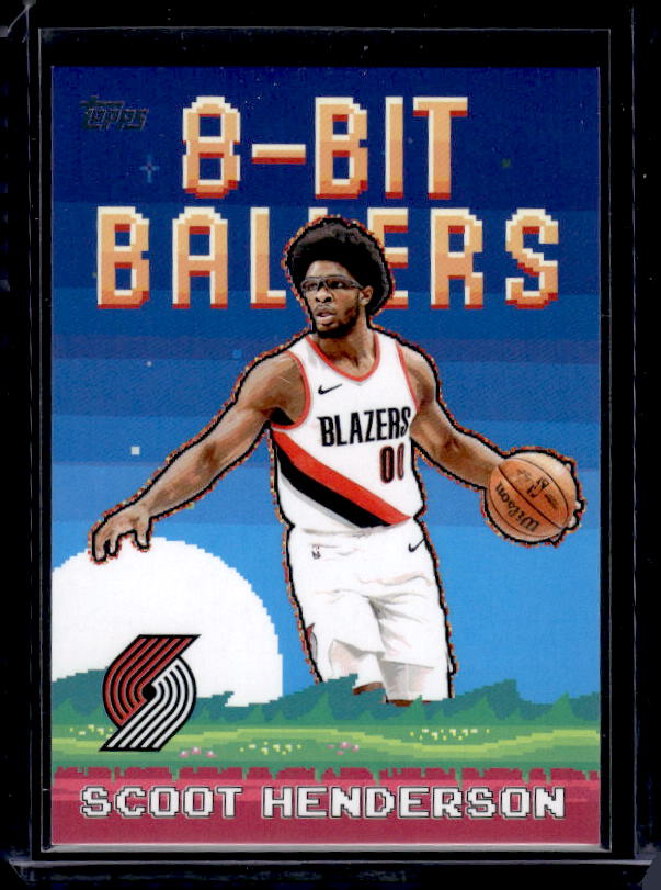 2025-26 Topps #8B-14 Scoot Henderson 8-Bit Ballers