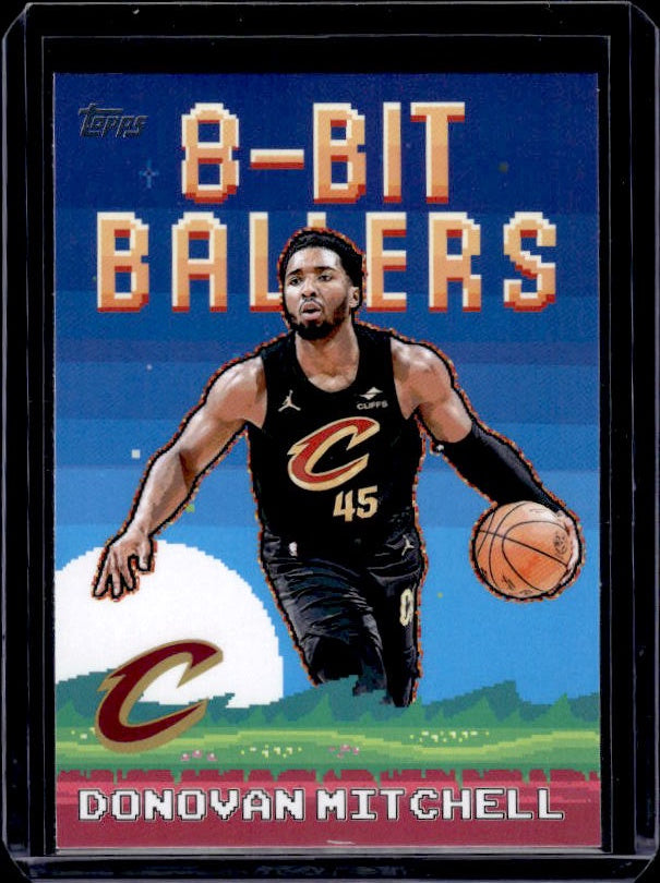 2025-26 Topps #8B-11 Donovan Mitchell 8-Bit Ballers