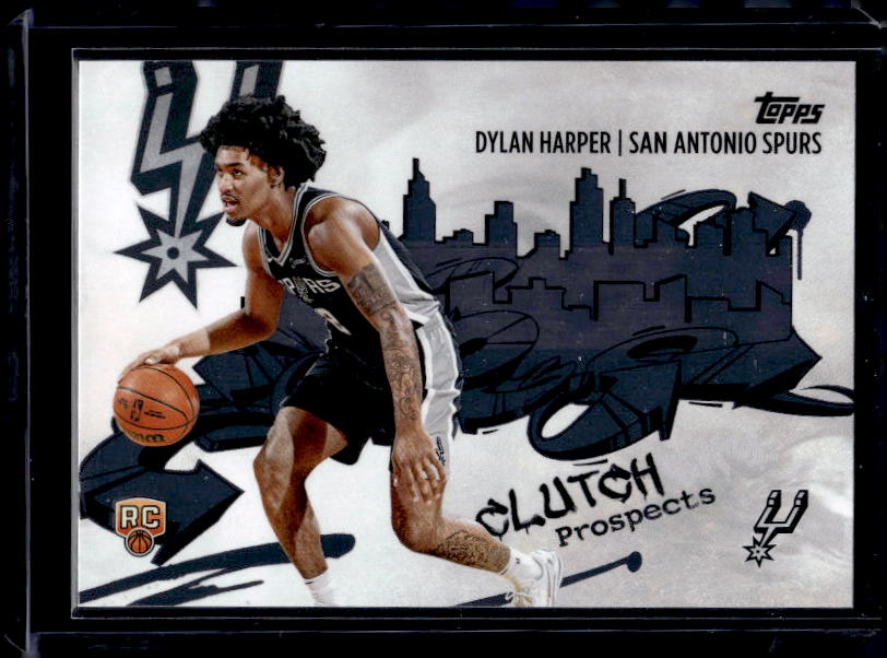 2025-26 Topps #CC-2 Dylan Harper Clutch City Prospects