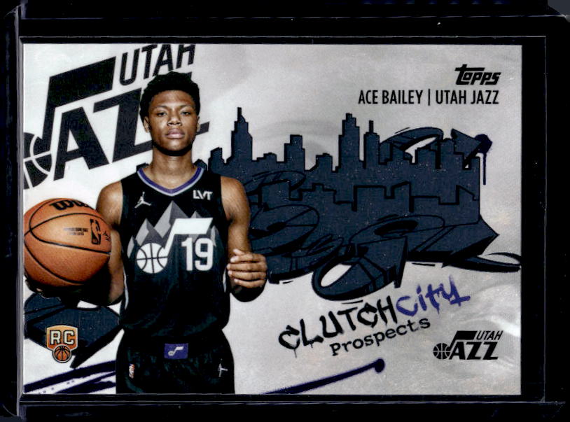 2025-26 Topps #CC-5 Ace Bailey Clutch City Prospects