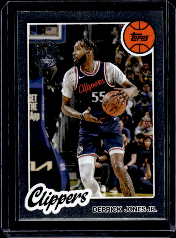 2025-26 Topps #80BK-45 Derrick Jones Jr. 1980-81 Topps Basketball