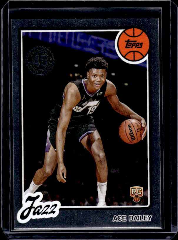 2025-26 Topps #80BK-54 Ace Bailey 1980-81 Topps Basketball