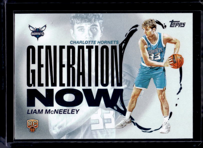 2025-26 Topps #GN-29 Liam McNeeley Generation Now