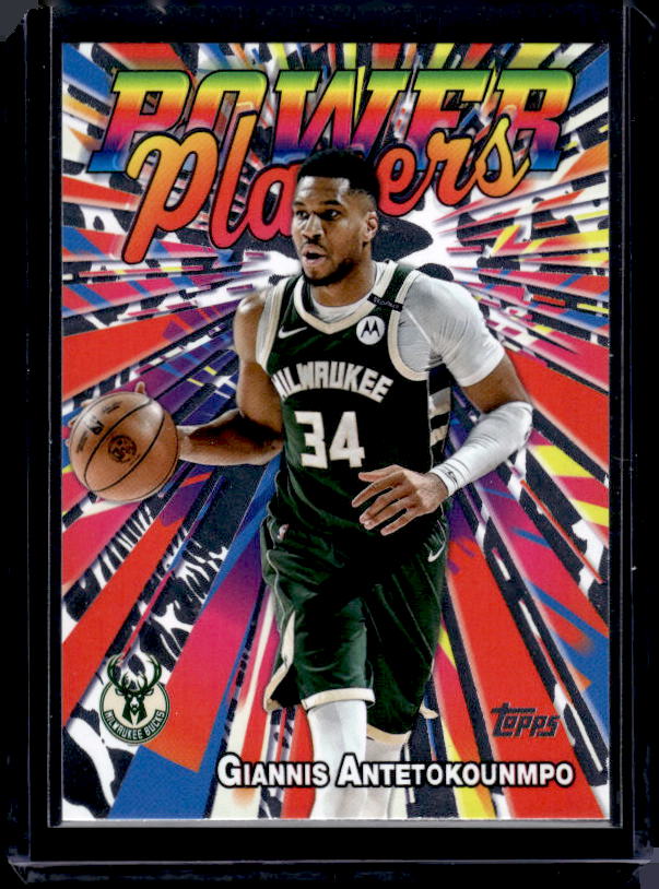 2025-26 Topps #PP-1 Giannis Antetokounmpo Power Players