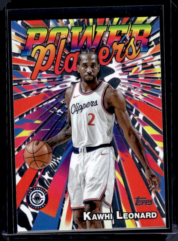2025-26 Topps #PP-8 Kawhi Leonard Power Players