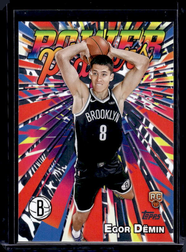 2025-26 Topps #PP-18 Egor Dëmin Power Players