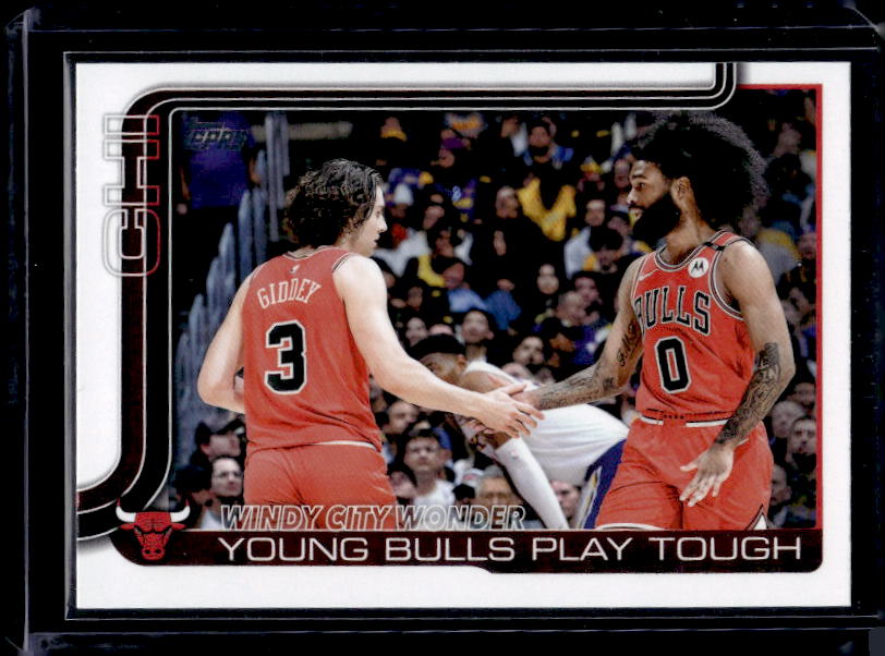 2025-26 Topps #277 Windy City Wonder: Young Bulls Play Tough